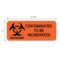 Nevs Label, Biohazard Contaminated To Be Incinerated 1" x 2-1/4" LW-0085 - alternate 2
